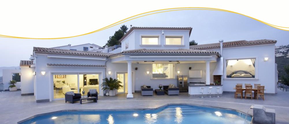 Poolvilla an der Costa Blanca, Spanien Poolvilla an der Costa Blanca, Spanien