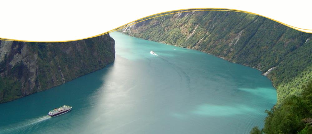 Geiranger Fjord, Norwegen Geiranger Fjord, Norwegen