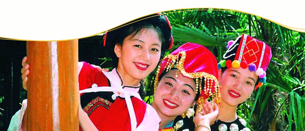 Tänzerinnen in China Tänzerinnen in China