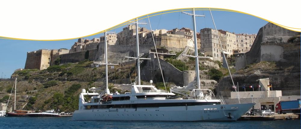 Le Ponant in Bonifacio, Korsika Le Ponant in Bonifacio, Korsika