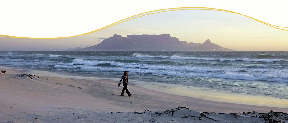 Blouberg Strand bei Kapstadt, Südafrika Blouberg Strand bei Kapstadt, Südafrika