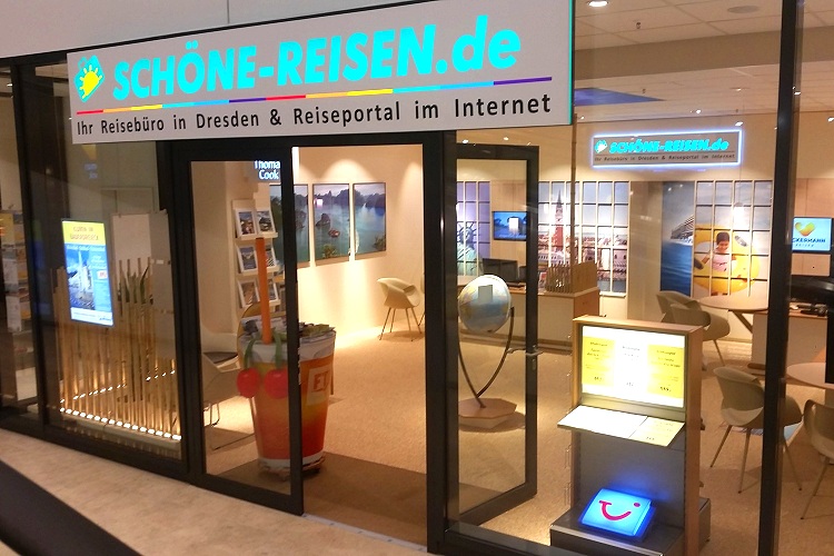 Reisebüro SCHÖNE-REISEN in Dresden im SP 1