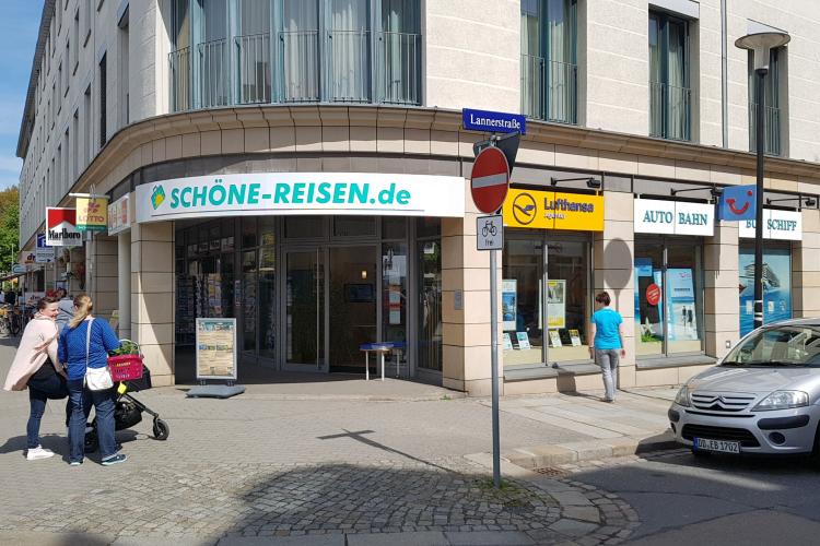 Reisebüro SCHÖNE-REISEN in Dresden am Wasaplatz