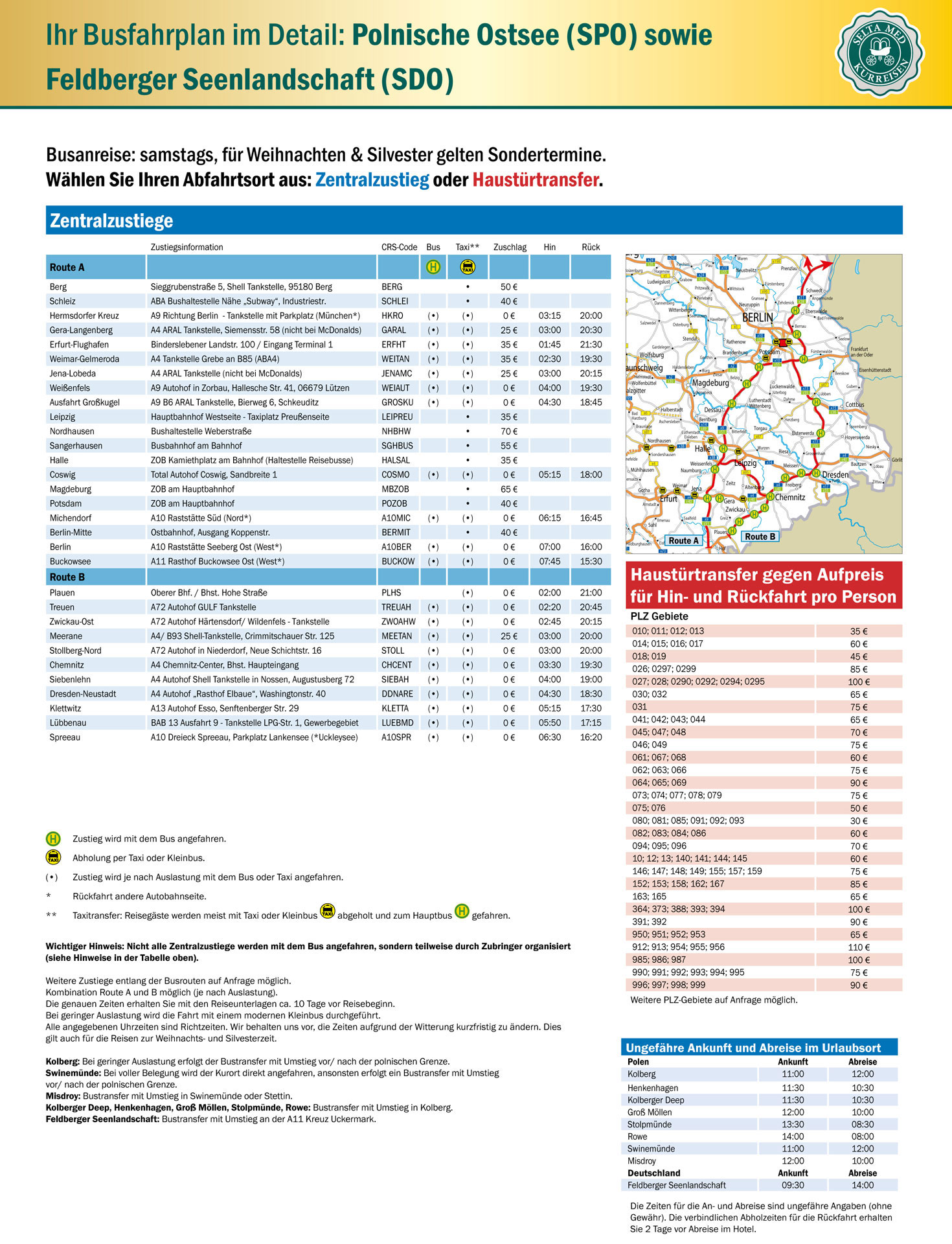 SELTA MED Busanreise Ostsee